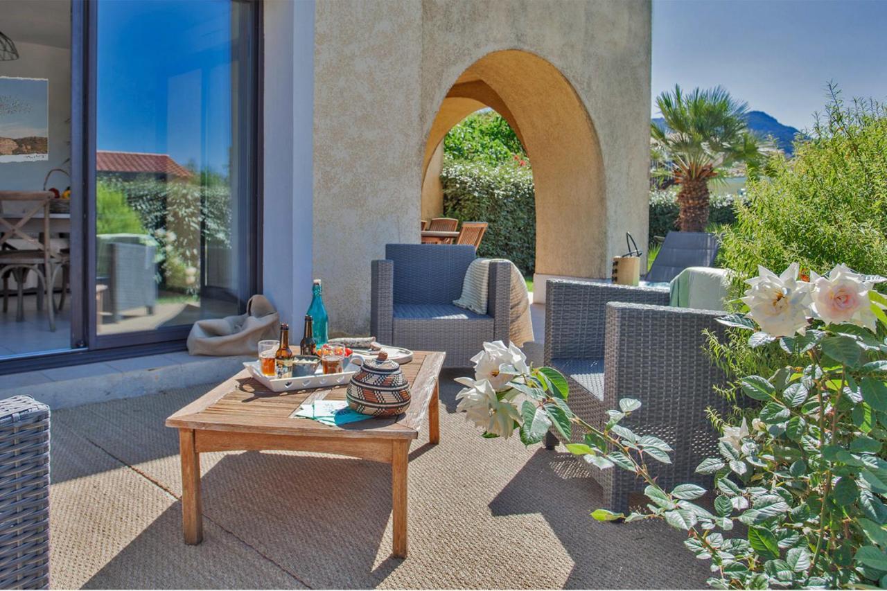 Location De Vacances Olivier Jardin Privatif Et Piscine Chauffee Partagee Calvi  Exteriör bild