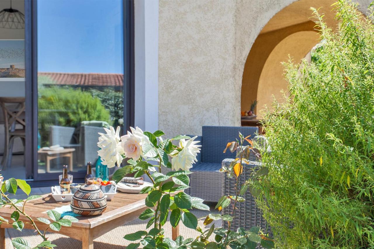 Location De Vacances Olivier Jardin Privatif Et Piscine Chauffee Partagee Calvi  Exteriör bild
